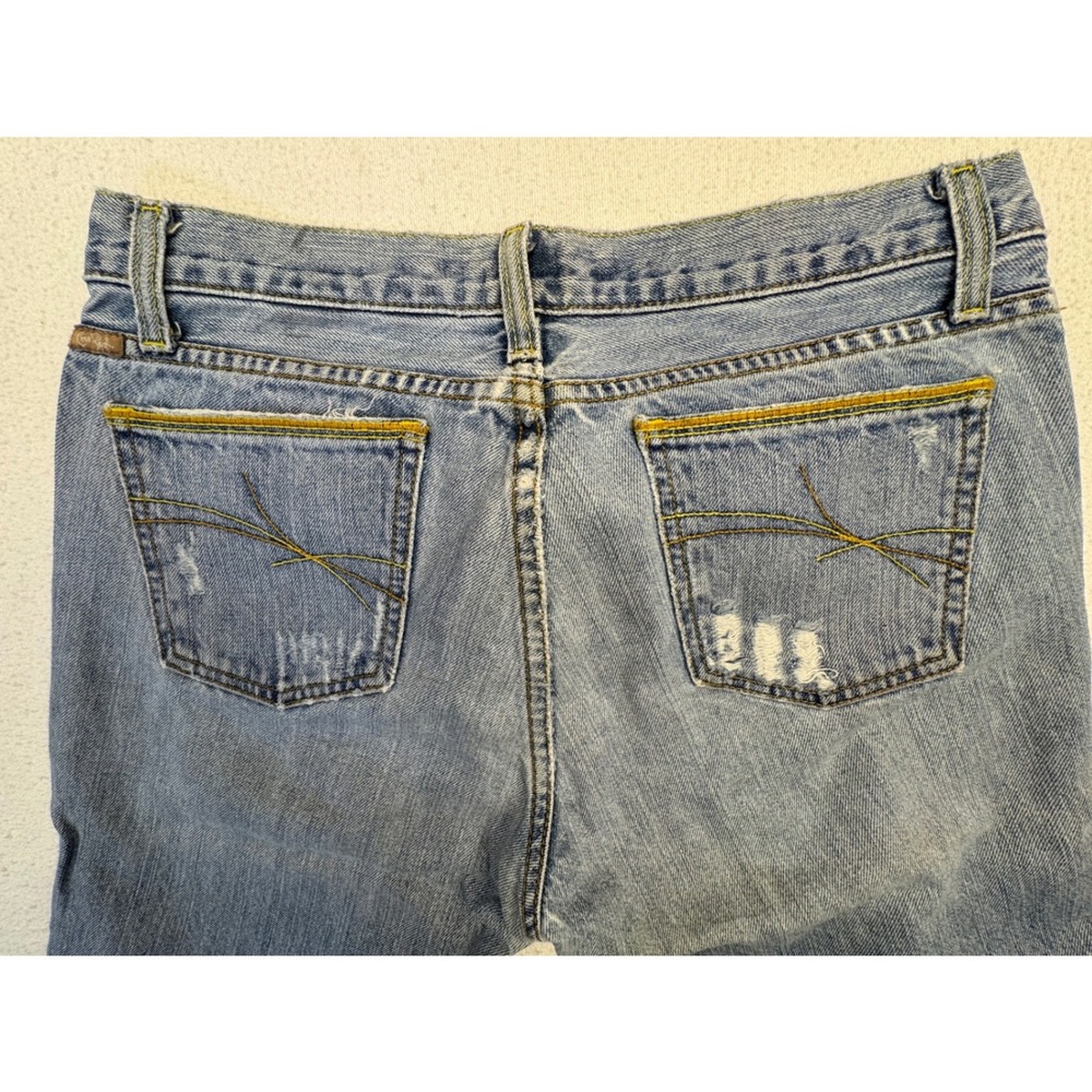 Cruel Girl Relaxed Jeans Womens 07 Long Light Wash Denim Button Fly CB56852001 - Picture 12 of 16